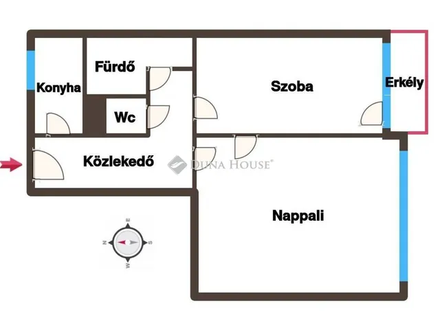 Kiadó lakás Budapest XIII. kerület 48 nm
