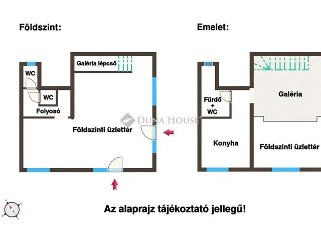 Eladó kereskedelmi és ipari ingatlan Budapest VII. kerület 55 nm