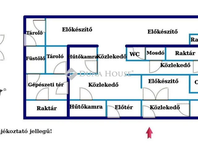Kiadó kereskedelmi és ipari ingatlan Pánd, Szabadság utca 170 nm