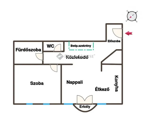Eladó lakás Budapest XIV. kerület, Benkő utca 44 nm