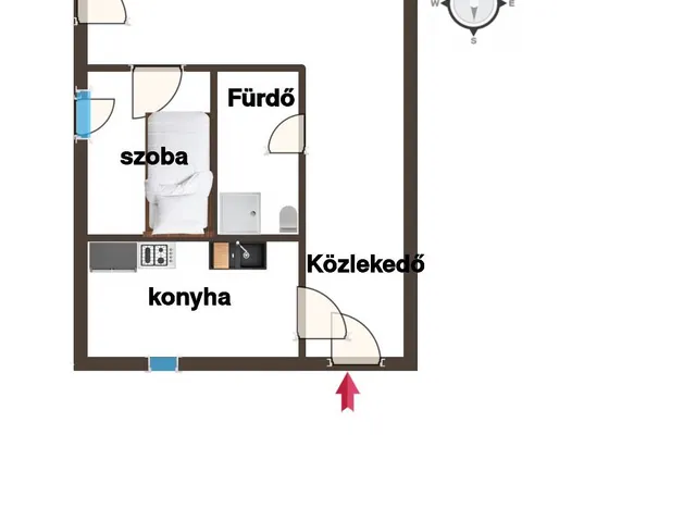 Eladó lakás Kaposvár 36 nm
