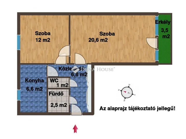 Eladó lakás Szekszárd 53 nm