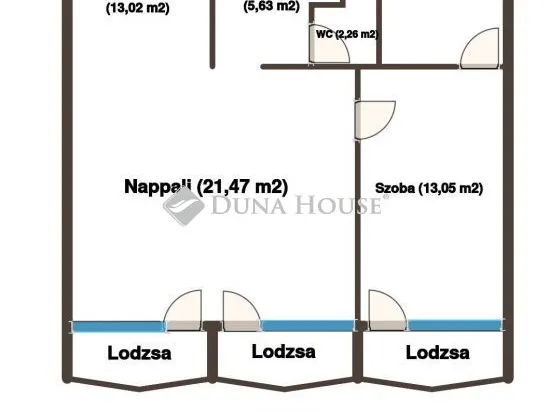 Kiadó lakás Pécs, Rákóczi út 61 nm