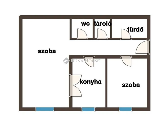 Kiadó lakás Pécs, Jókai utca 50 nm