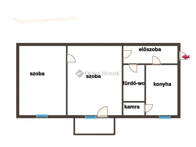 Eladó lakás Pécs, Komlói út 55 nm