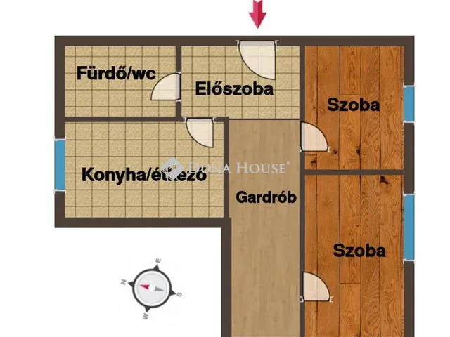 Eladó lakás Pécs 42 nm
