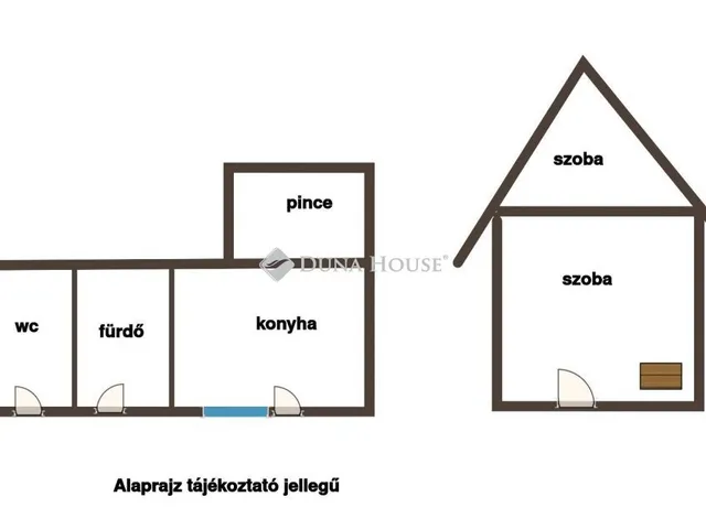 Eladó nyaraló Pécsvárad, Patak utca 23 nm