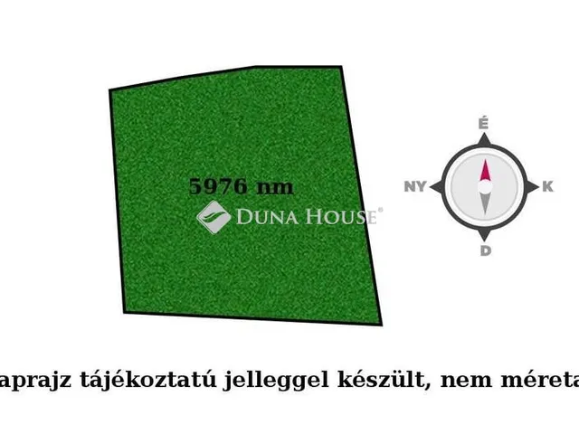 Eladó telek Verőce 5976 nm