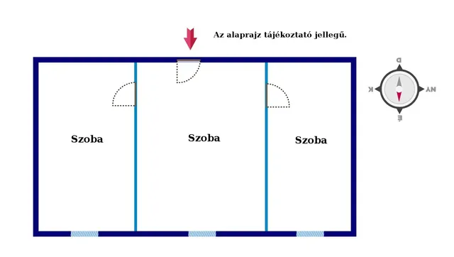 Kiadó kereskedelmi és ipari ingatlan Budapest VII. kerület 68 nm