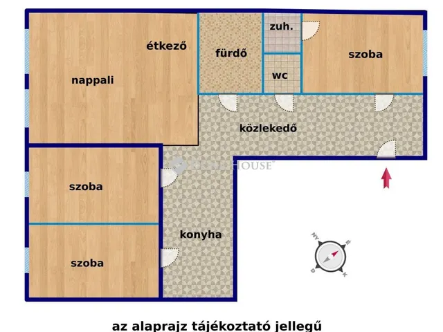 Eladó lakás Budapest VII. kerület, Klauzál tér 80 nm