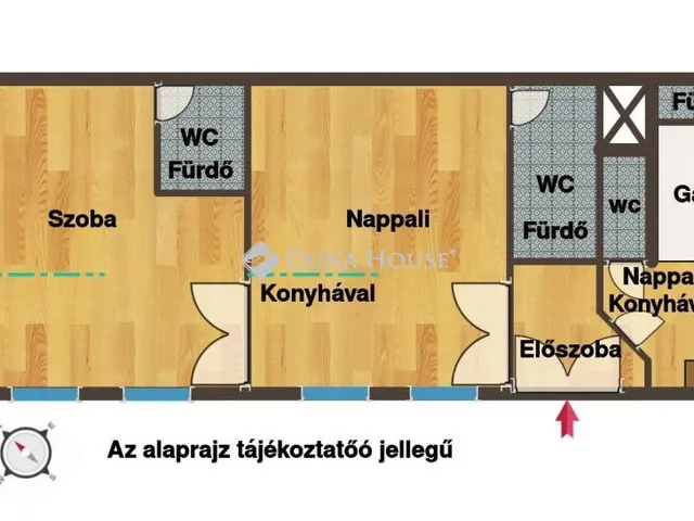Eladó lakás Budapest VII. kerület 64 nm
