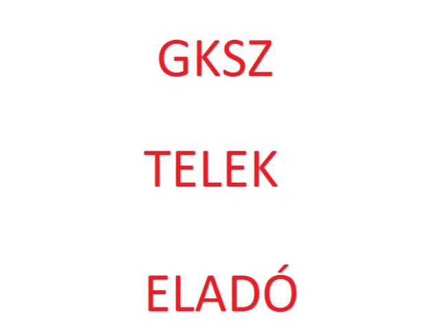 Eladó telek Kecskemét 14001 nm