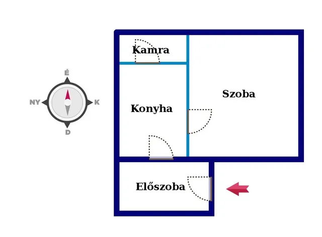 Eladó ház Kecskemét 35 nm