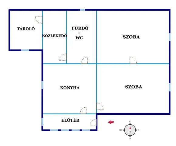 Eladó ház Szalkszentmárton 80 nm