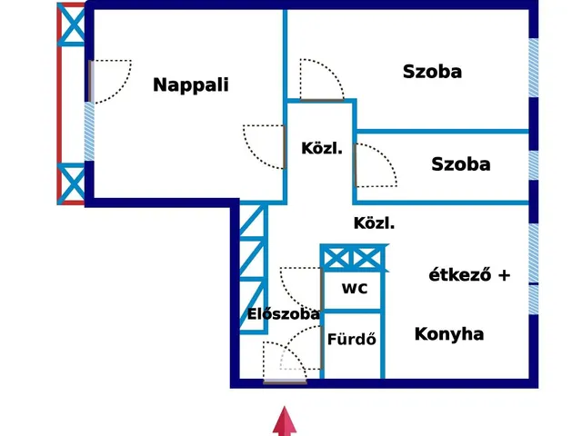 Eladó lakás Kecskemét 62 nm