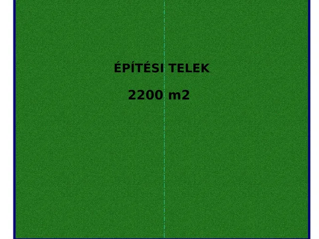 Eladó telek Kecskemét 2200 nm