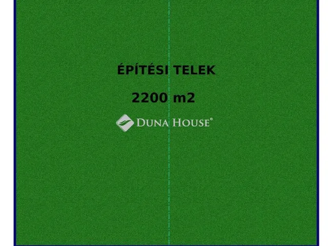 Eladó telek Kecskemét 2200 nm