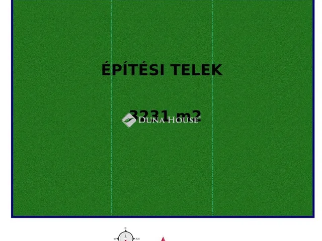 Eladó telek Kecskemét 3231 nm