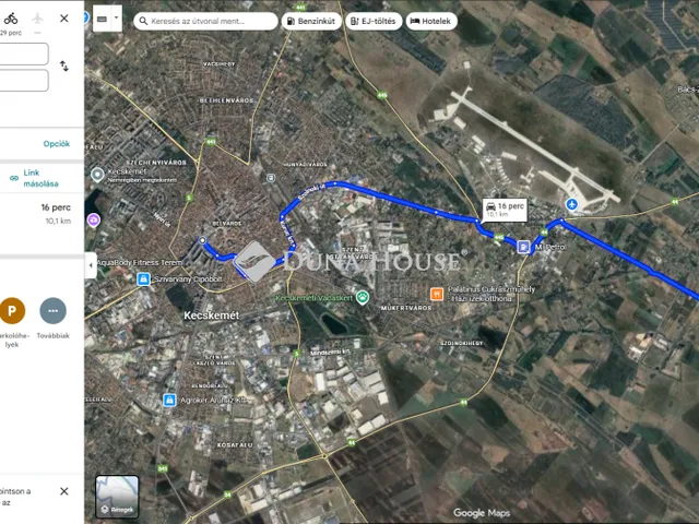 Eladó telek Kecskemét 1419 nm