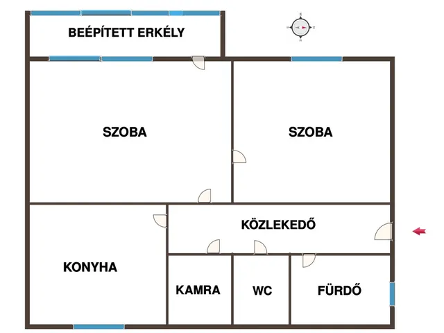 Eladó lakás Kecskemét 59 nm