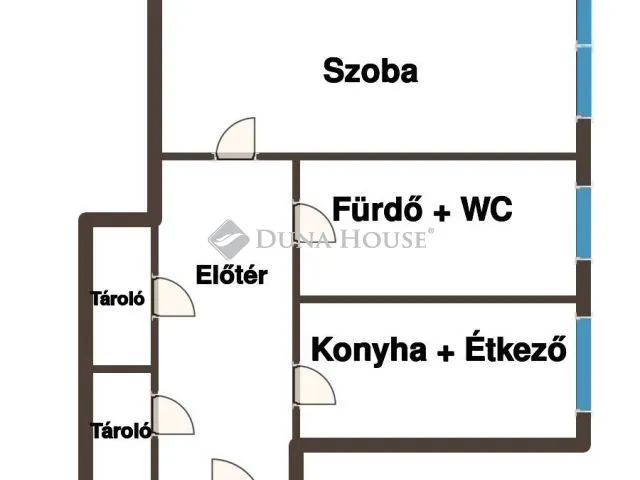 Kiadó lakás Kecskemét 37 nm