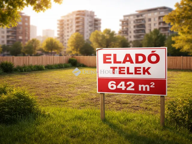 Eladó telek Kecskemét 642 nm
