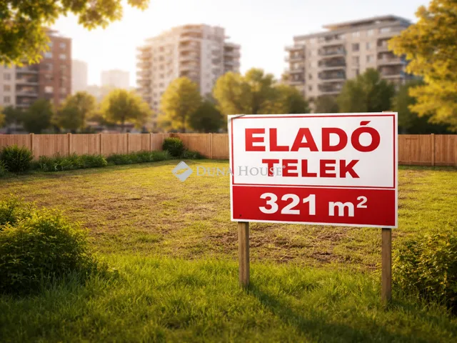 Eladó telek Kecskemét 321 nm