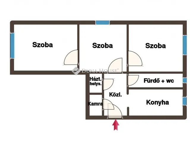 Kiadó lakás Kecskemét 57 nm