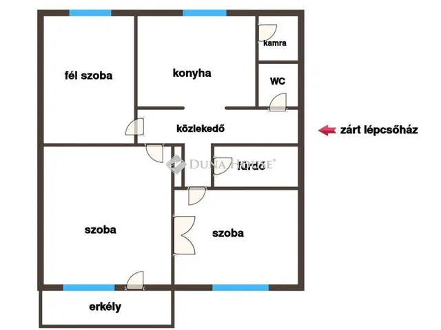 Eladó lakás Izsák, Kecskeméti út 62 nm