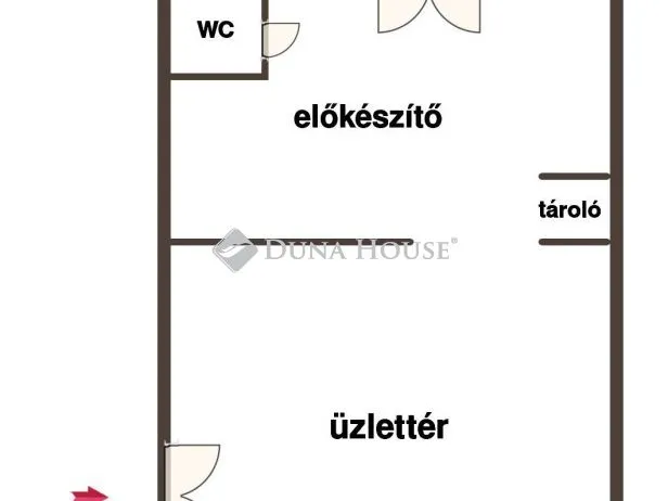 Eladó kereskedelmi és ipari ingatlan Kecskemét, Jókai utca 39 nm