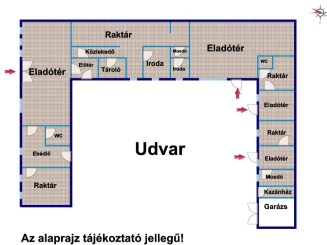 Eladó kereskedelmi és ipari ingatlan Budapest III. kerület 300 nm