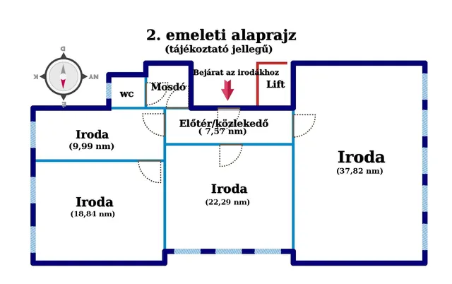 Kiadó kereskedelmi és ipari ingatlan Budapest II. kerület, Ady Endre utca 156 nm