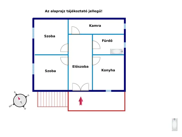 Eladó ház Dömsöd 60 nm