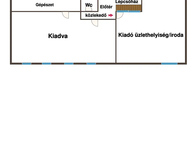 Kiadó kereskedelmi és ipari ingatlan Budapest III. kerület 60 nm