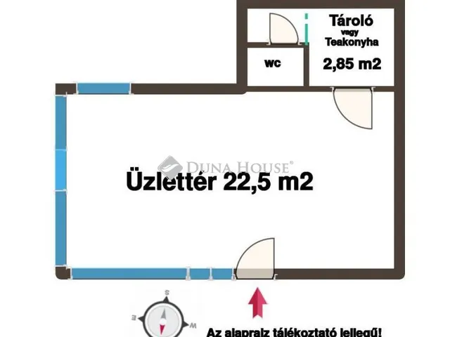 Kiadó kereskedelmi és ipari ingatlan Budapest III. kerület 26 nm