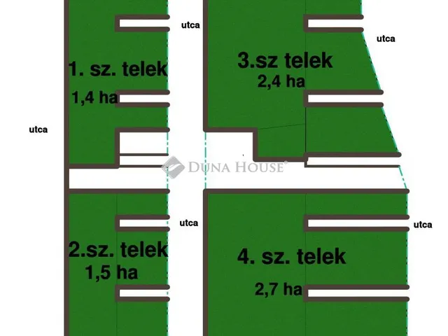 Eladó telek Alsópáhok, Akácos út 79776 nm