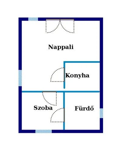 Eladó ház Vác 45 nm