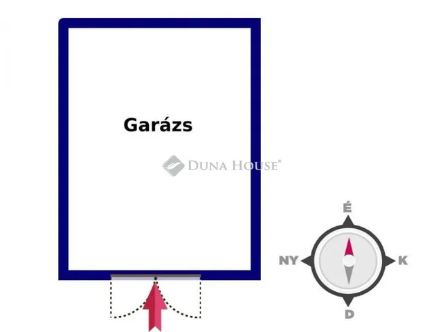 Kiadó garázs Vác, Avar utca 22 nm