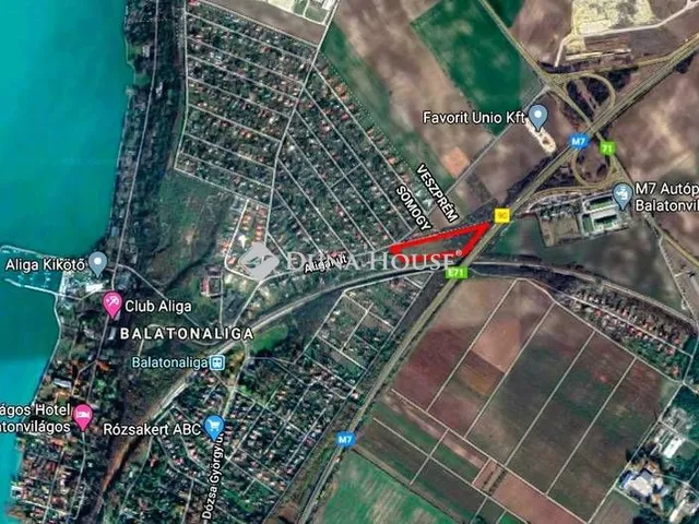 Eladó telek Balatonvilágos 16057 nm