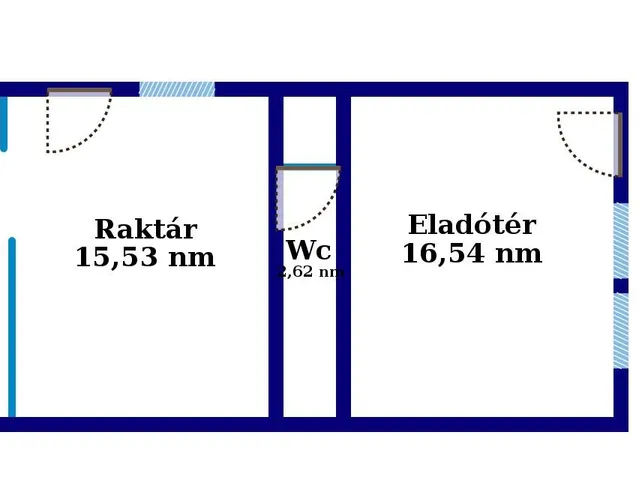 Eladó kereskedelmi és ipari ingatlan Tatabánya, Margaréta utca 35 nm