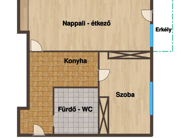 Eladó lakás Tatabánya 42 nm