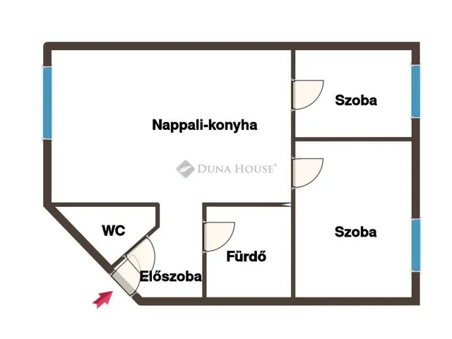 Eladó lakás Tatabánya, Paletta lakópark 54 nm