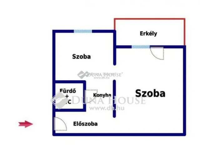 Eladó lakás Tatabánya, Komáromi utca 42 nm