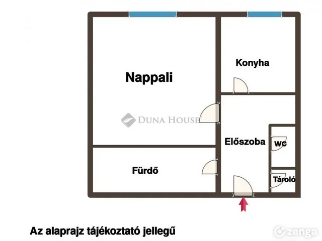Eladó lakás Tatabánya, Szent György utca 37 nm