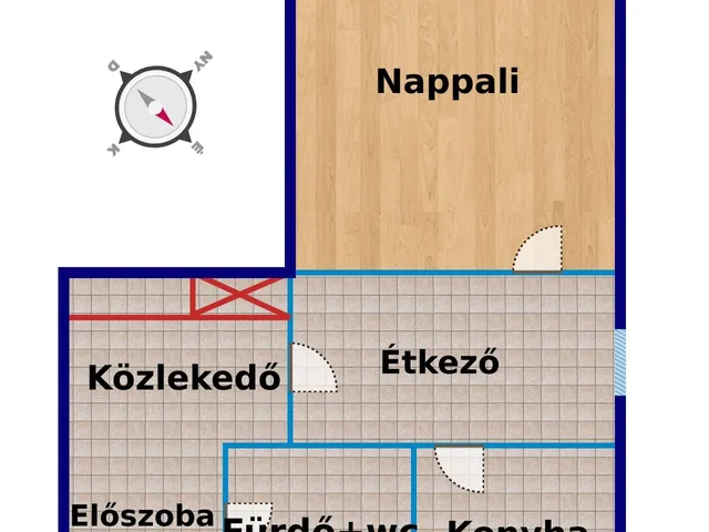 Eladó lakás Budapest XIV. kerület 35 nm