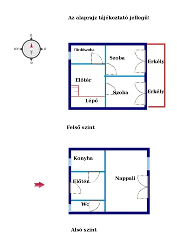 Eladó ház Fonyód, Magyar Bálint utca 110 nm