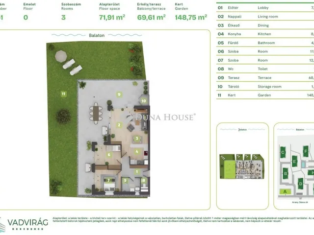 Eladó lakás Balatonszemes, Lellei utca 131 nm