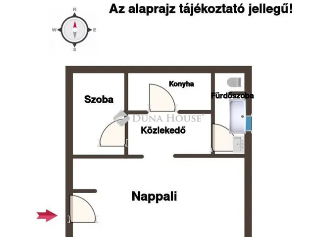 Eladó lakás Marcali 44 nm