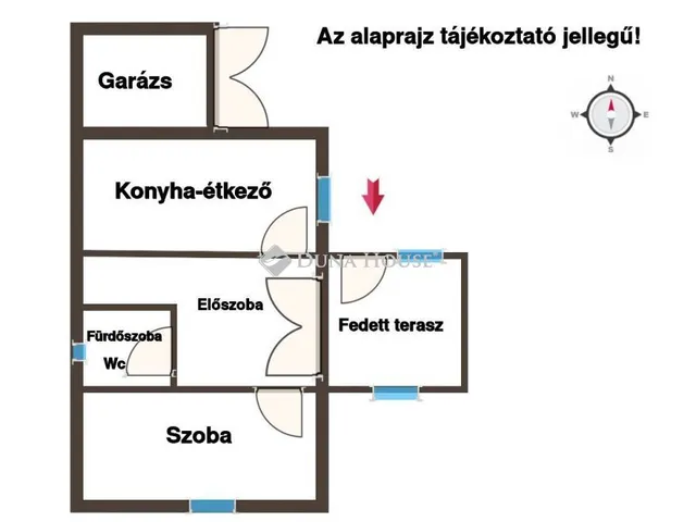 Eladó ház Balatonlelle 65 nm