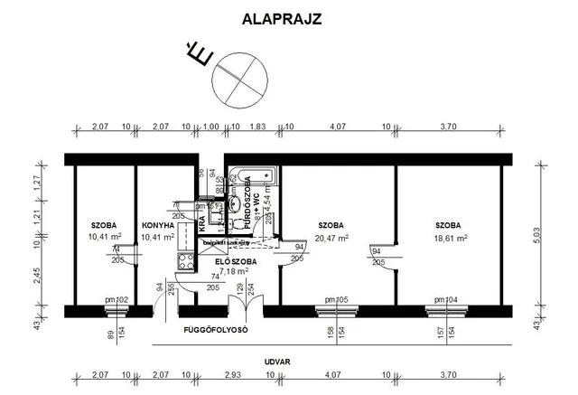 Eladó lakás Budapest IX. kerület 72 nm